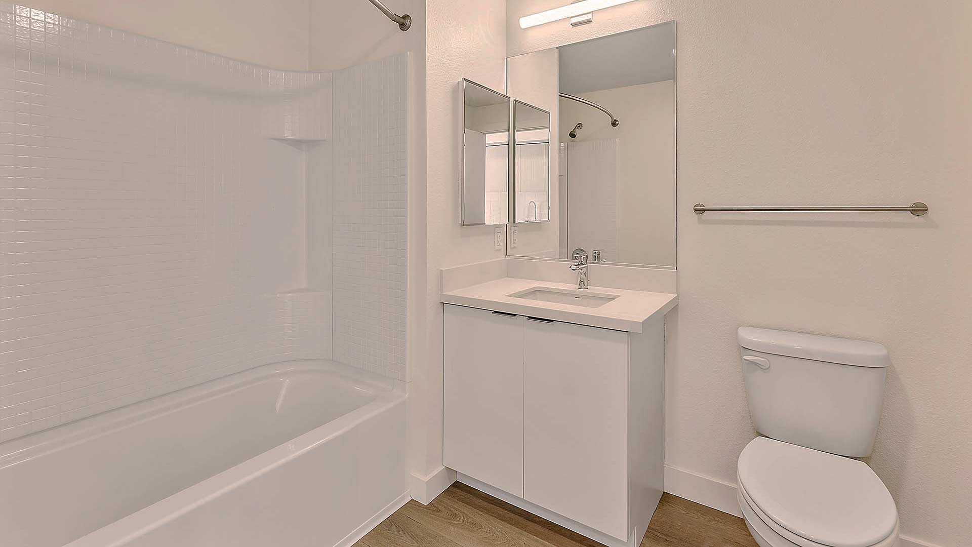 Blake apartments a1 floorplan bathroom 1