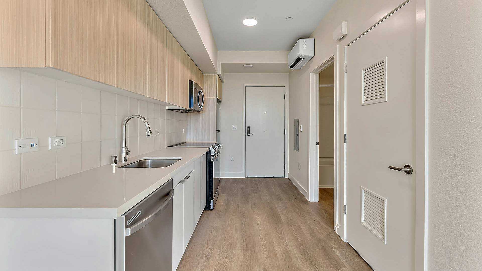 Blake apartments a1 floorplan kitchen 1