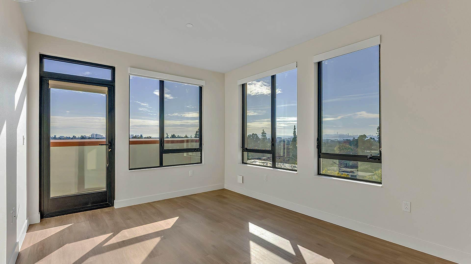 Blake apartments b5 floorplan livingroom view 2