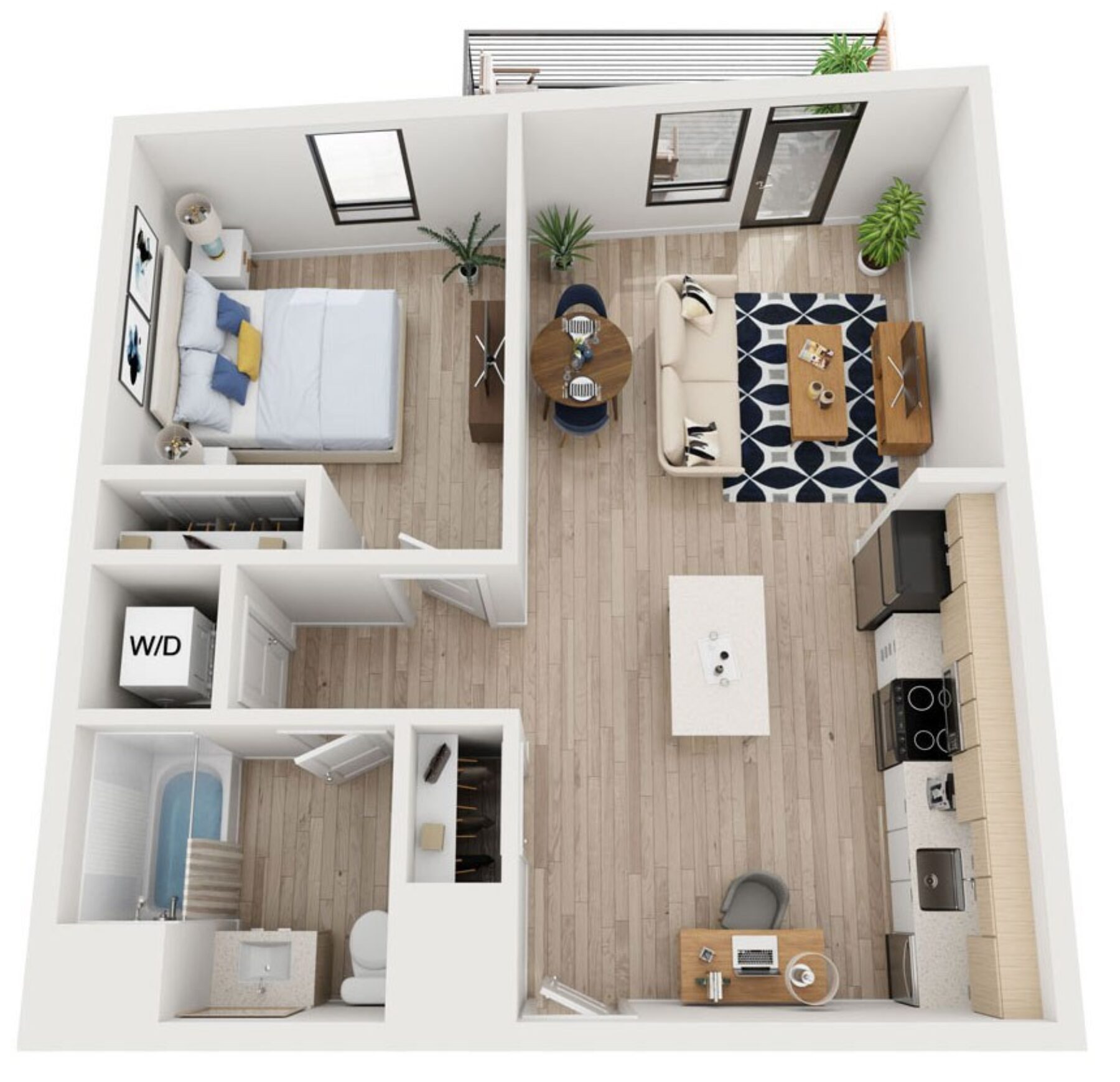 Plan Image: B10 - One Bedroom