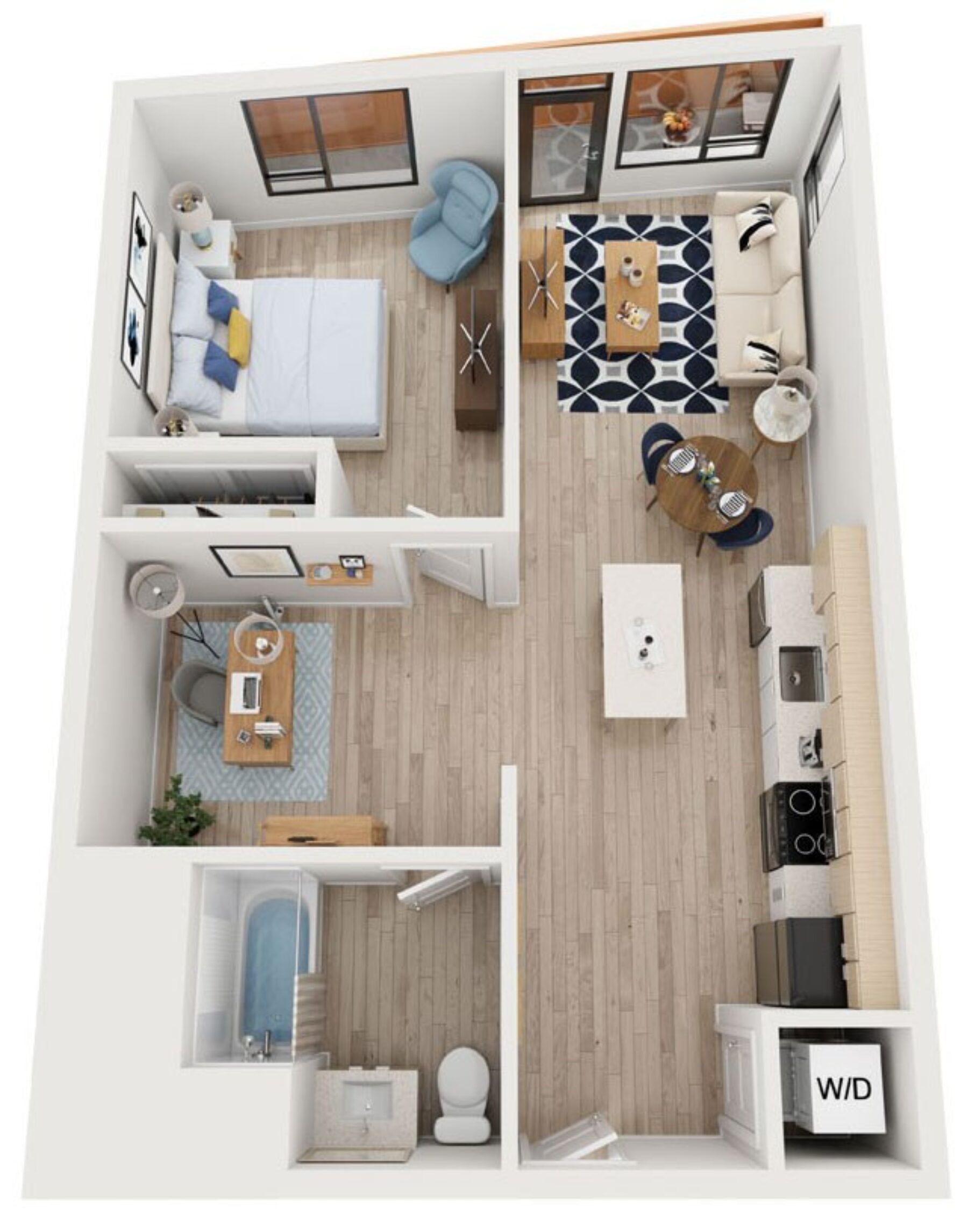 Plan Image: B13 - One Bedroom
