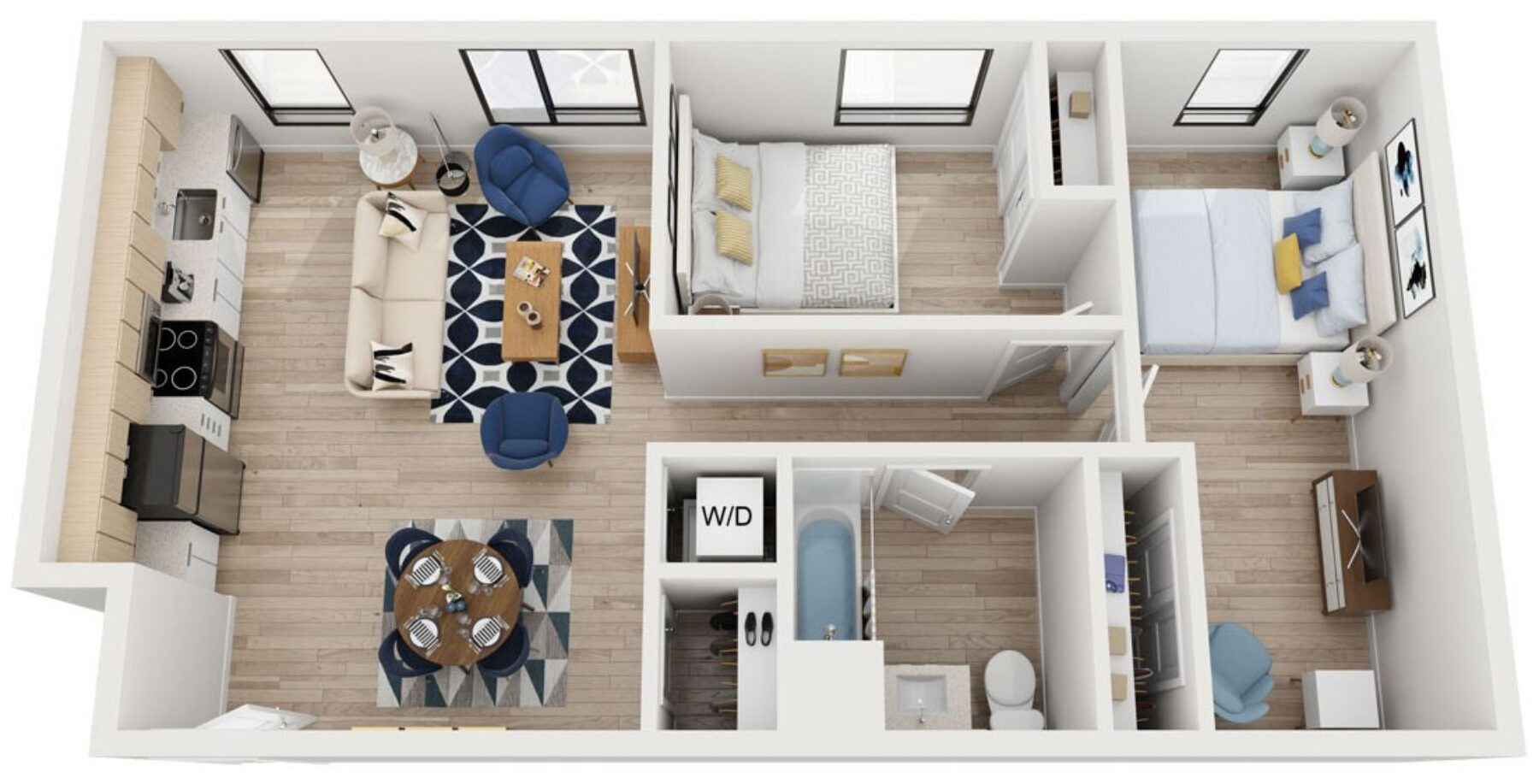 Plan Image: C2 - Two Bedroom