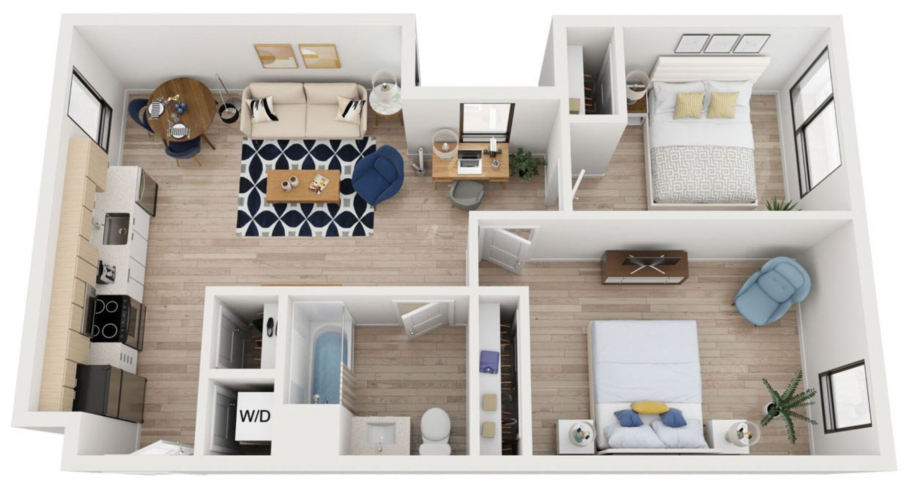 Plan Image: C3 - Two Bedroom