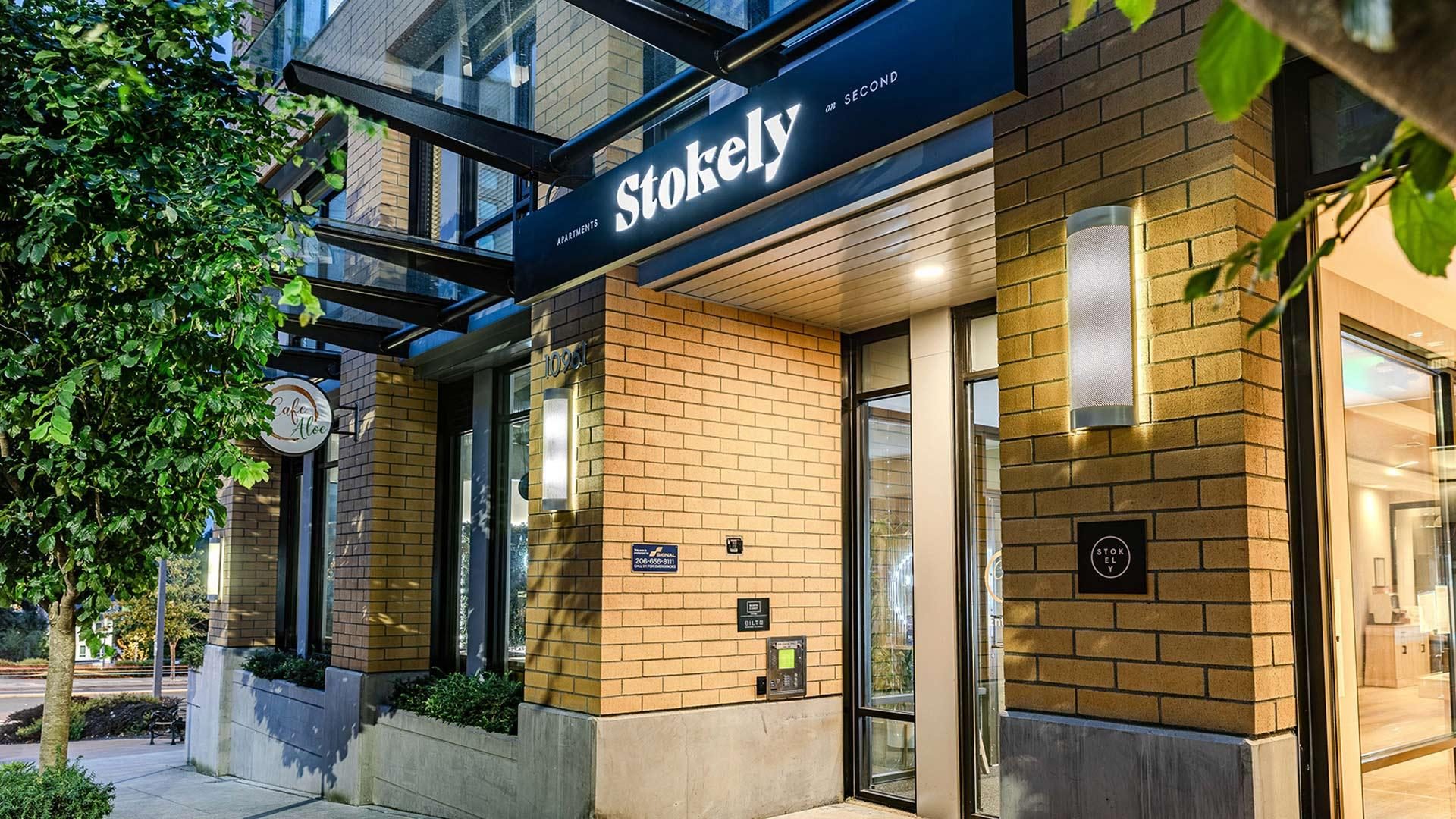 Stokely bellevue exterior sign view1