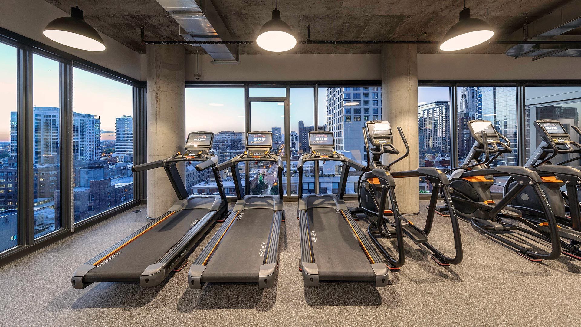 Marlowe chicago fitness center view 1