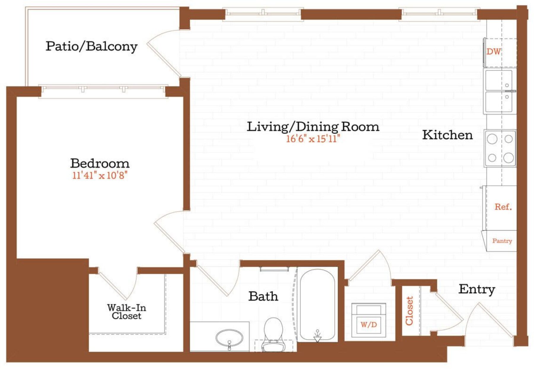 Plan Image: A2 - 1 Bedroom