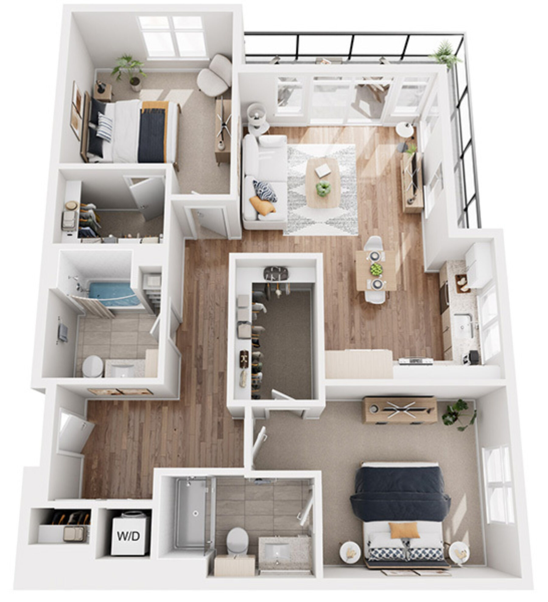 Plan Image: B2 - 2 Bedroom