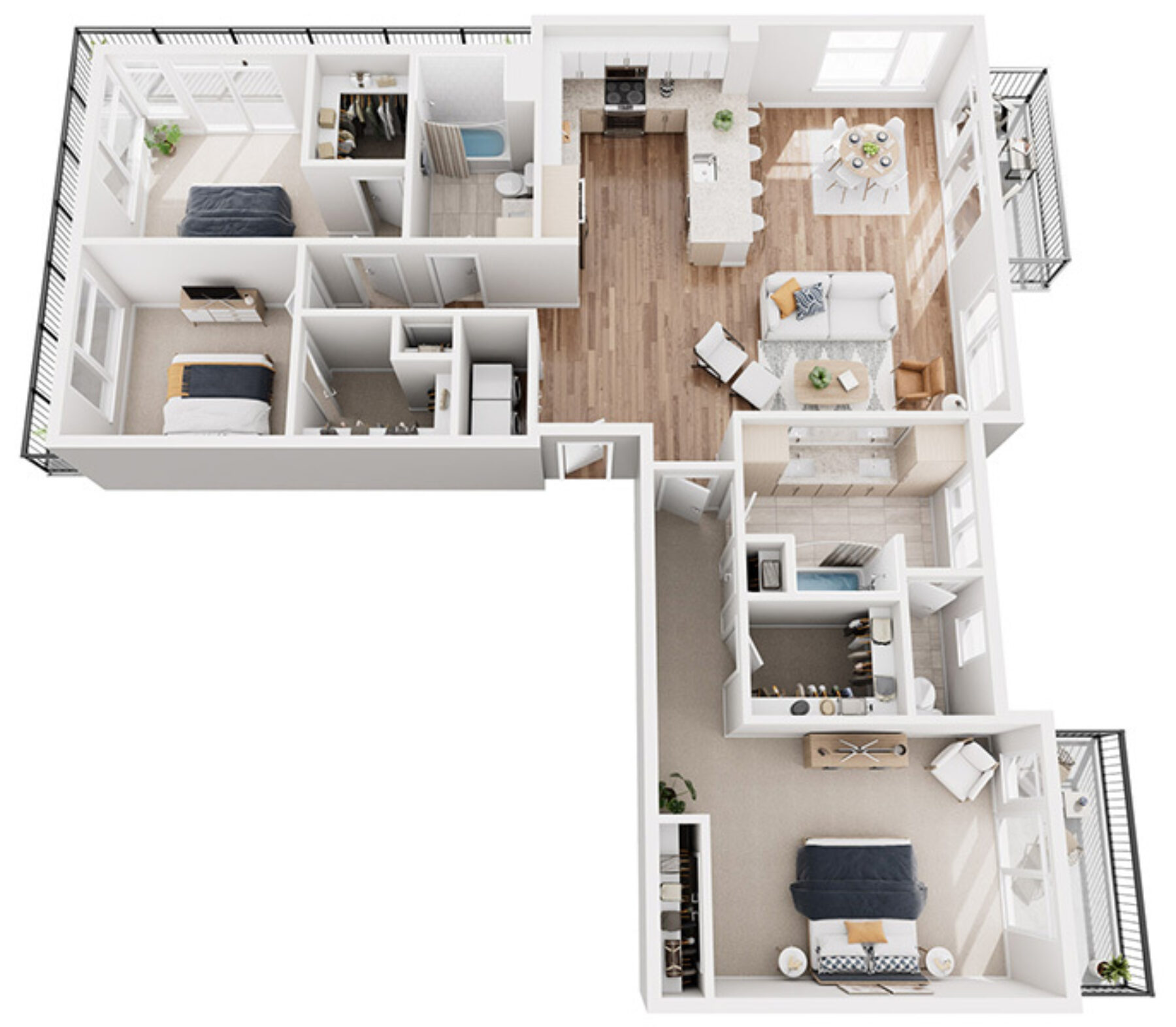 Plan Image: PH1 - Penthouse & Balcony