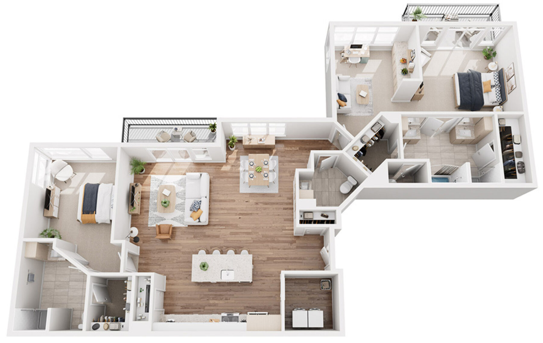 Plan Image: PH3 - Penthouse & Balcony