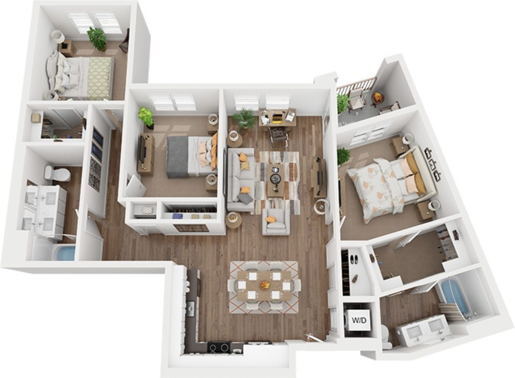 Plan Image: C3 - Three Bedroom