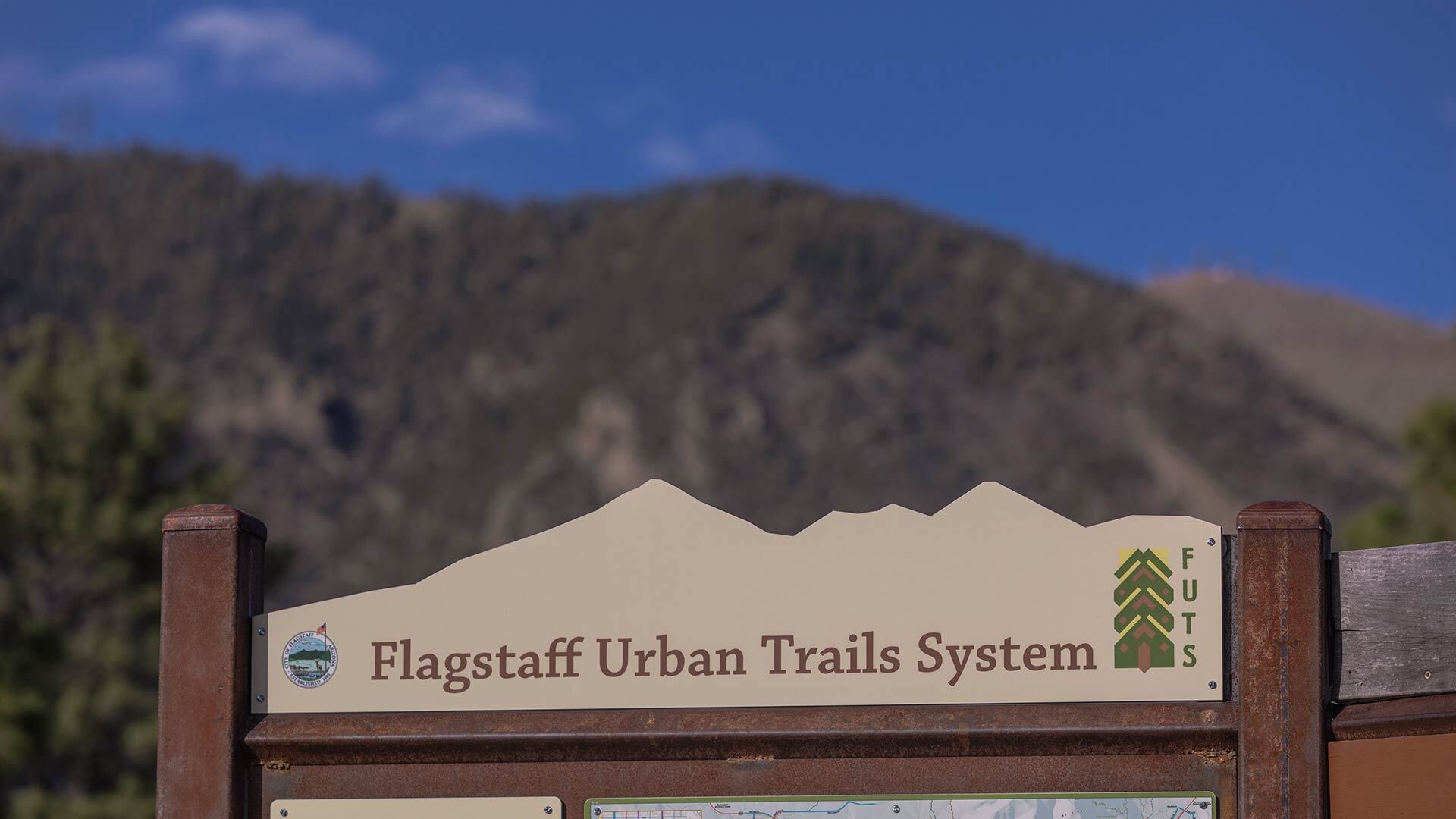 Vlm flagstaff trail system sign